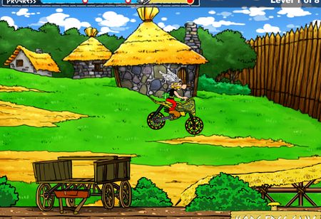 Asterix & Obelix Bike Game